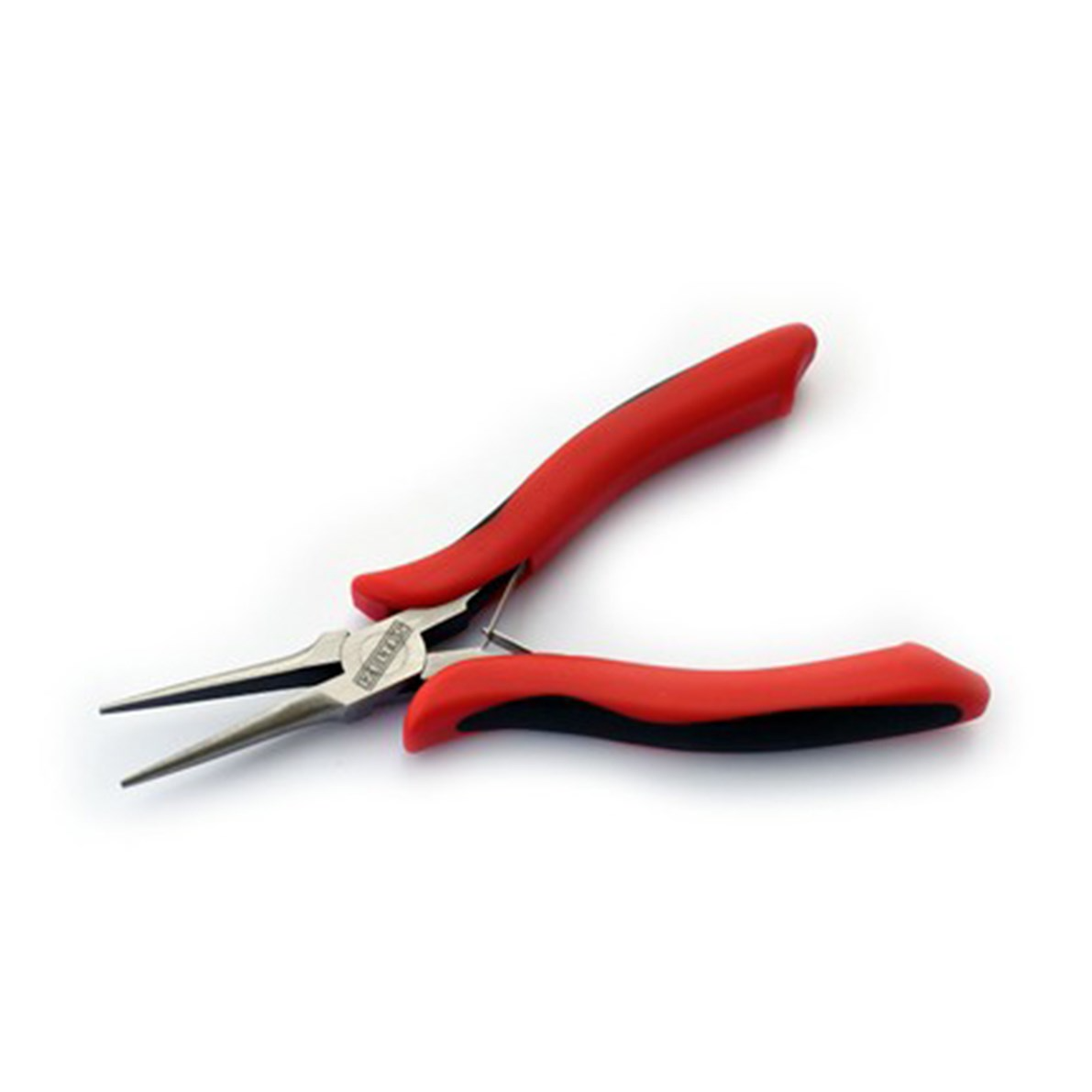 Brixgo External Territories of Australia  - Electronic Pointed Flat Needle Nose Pliers - Pvc Insulated Handle - 150 mm - 3555140150