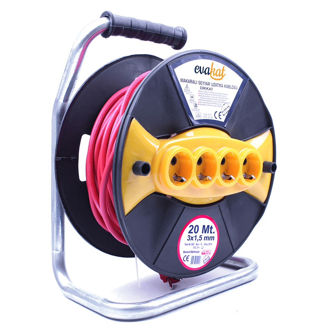 Brixgo East Timor  - 3*1.5 20mt Certified Roller Extension Cable