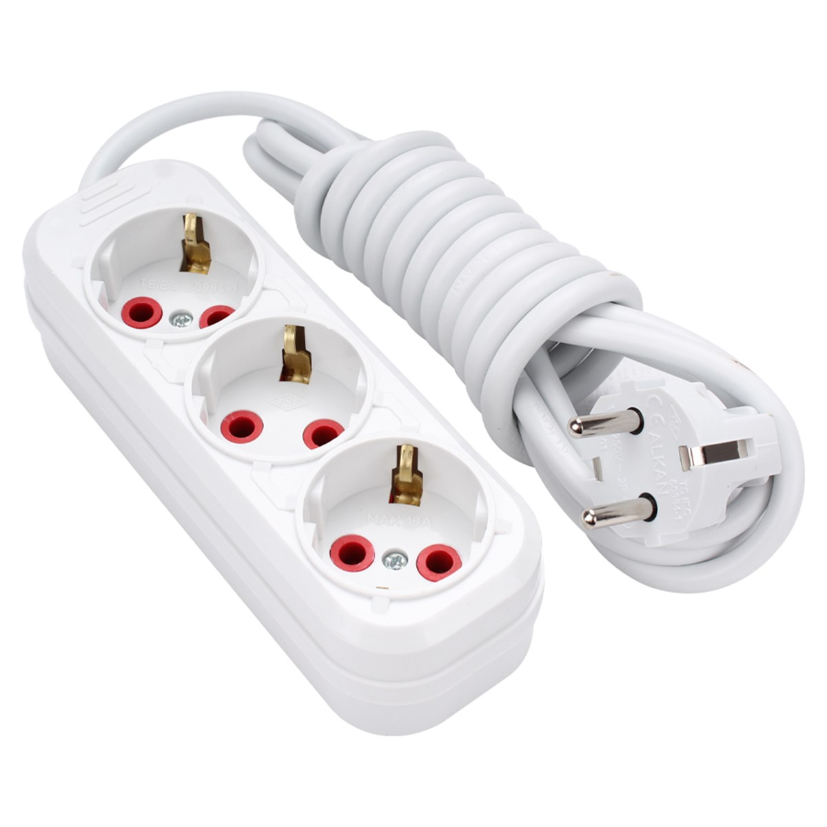 Brixgo Fiji Islands  - 3 Way Grounded Group Socket 3Mt 