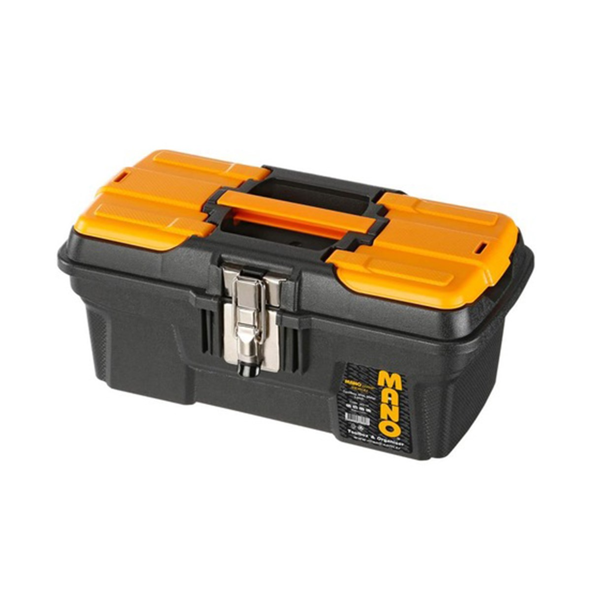 Brixgo Anguilla  -  16 Grip Toolbox With Metal Lock
