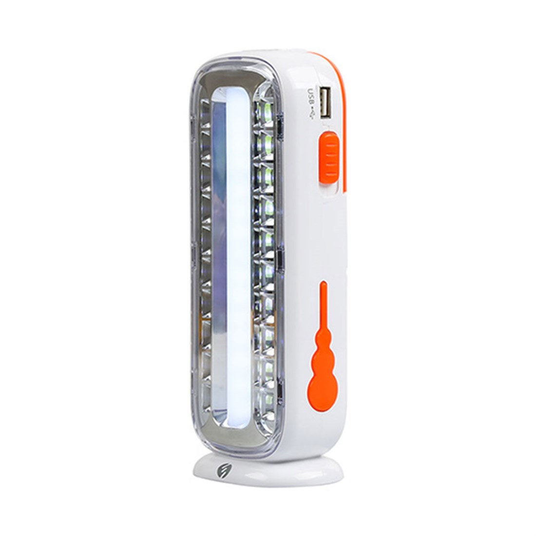 Brixgo French Polynesia  -  Orange 4.3v 1600Mah (15 SMD in the tube) 20 SMD Led Beacon 