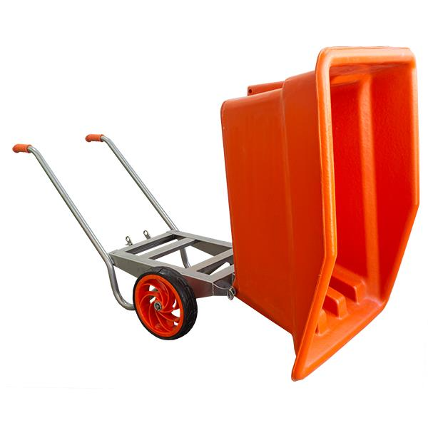  Original Plastic Tipper Wheelbarrow - Rubber Wheel
