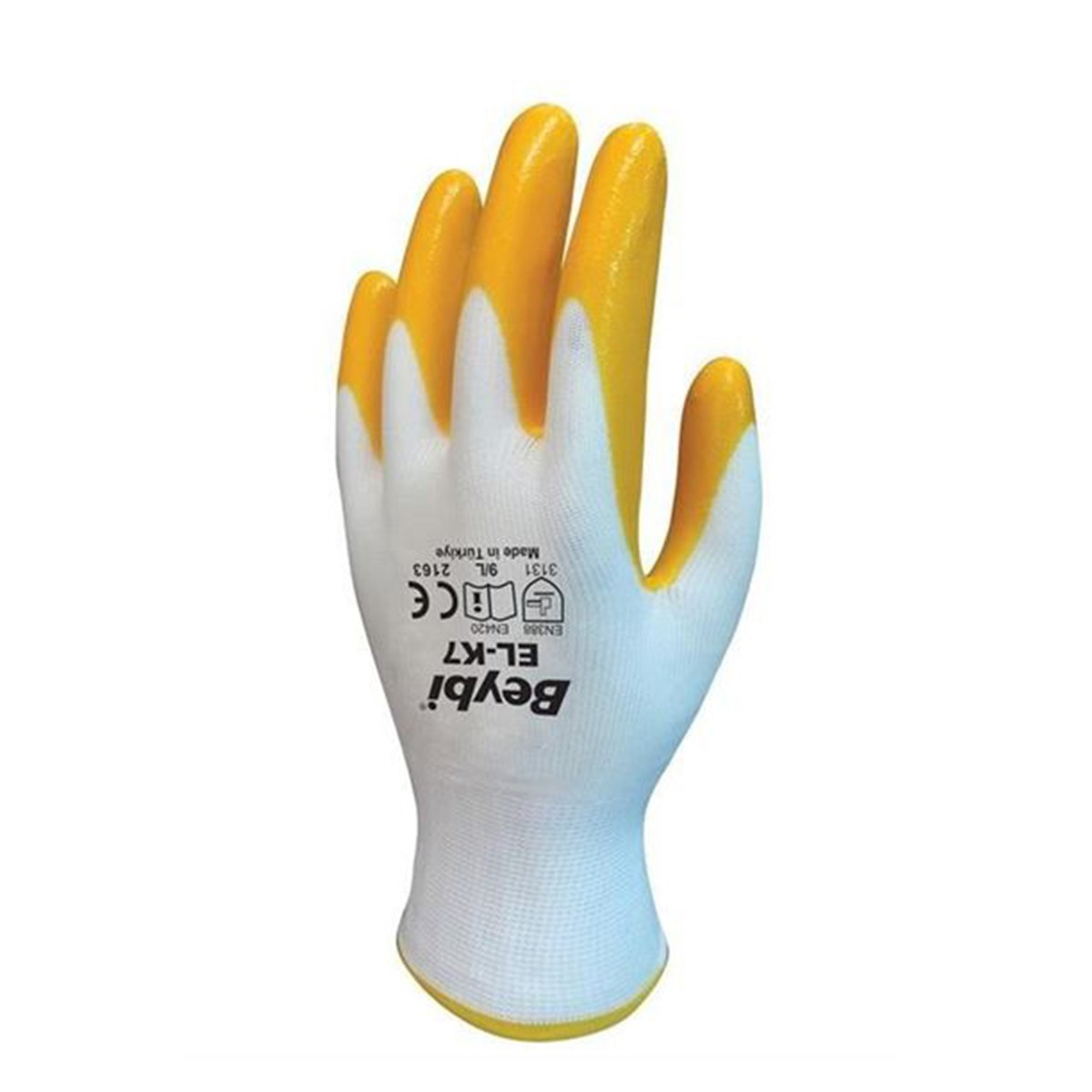 Brixgo Bahamas The  - Gloves Yellow-White No:9