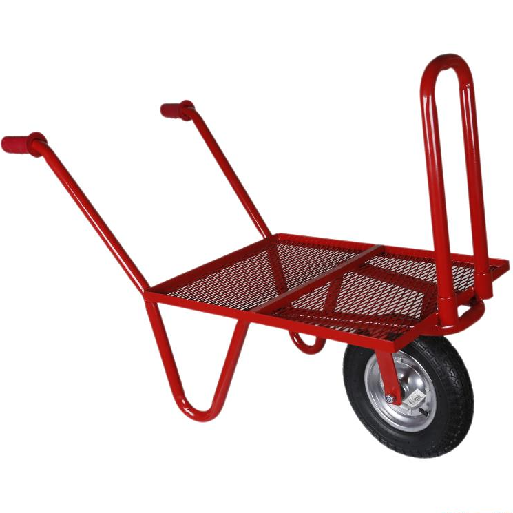 Brixgo Austria  - Greenhouse Cargo Handling Wheelbarrow - Pneumatic Wheel With Grate