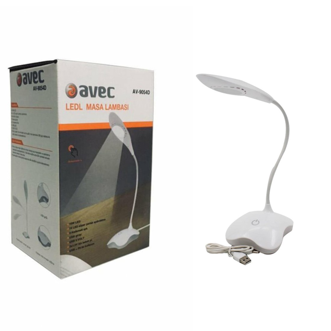 Brixgo Turks And Caicos Islands  - Led Table Lamp 