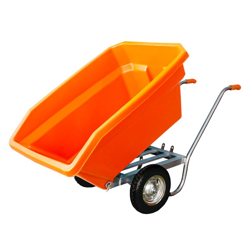 Brixgo Italy  - Original Tipper Wheelbarrow - Pneumatic Wheel