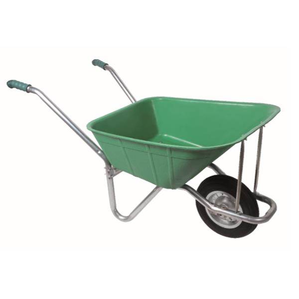 Brixgo Latvia  - Plastic Wheelbarrow - Rubber Wheel