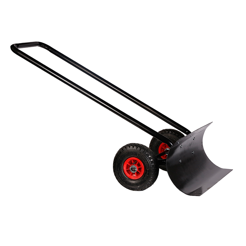 Brixgo Estonia  - Plow Wheelbarrow - Stable -  Pnuematic Wheel - 70cm Shovel Width - Snow Shovel