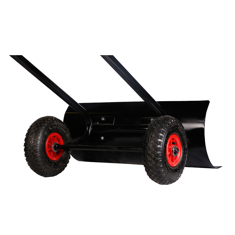 Plow Wheelbarrow - Stable -  Pnuematic Wheel - 70cm Shovel Width - Snow Shovel