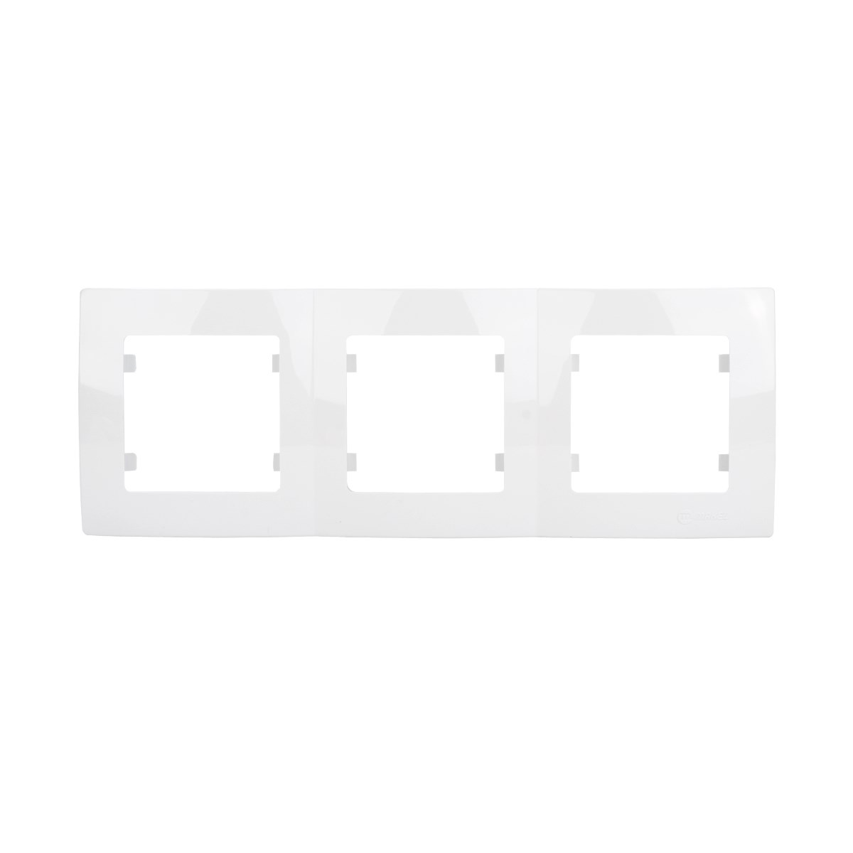 Brixgo Anguilla  - Square White Triple Frame Module 