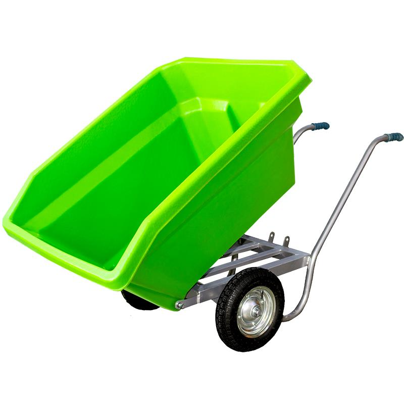 Brixgo Latvia  - Tipper Wheelbarrow - Pneumatic Wheel