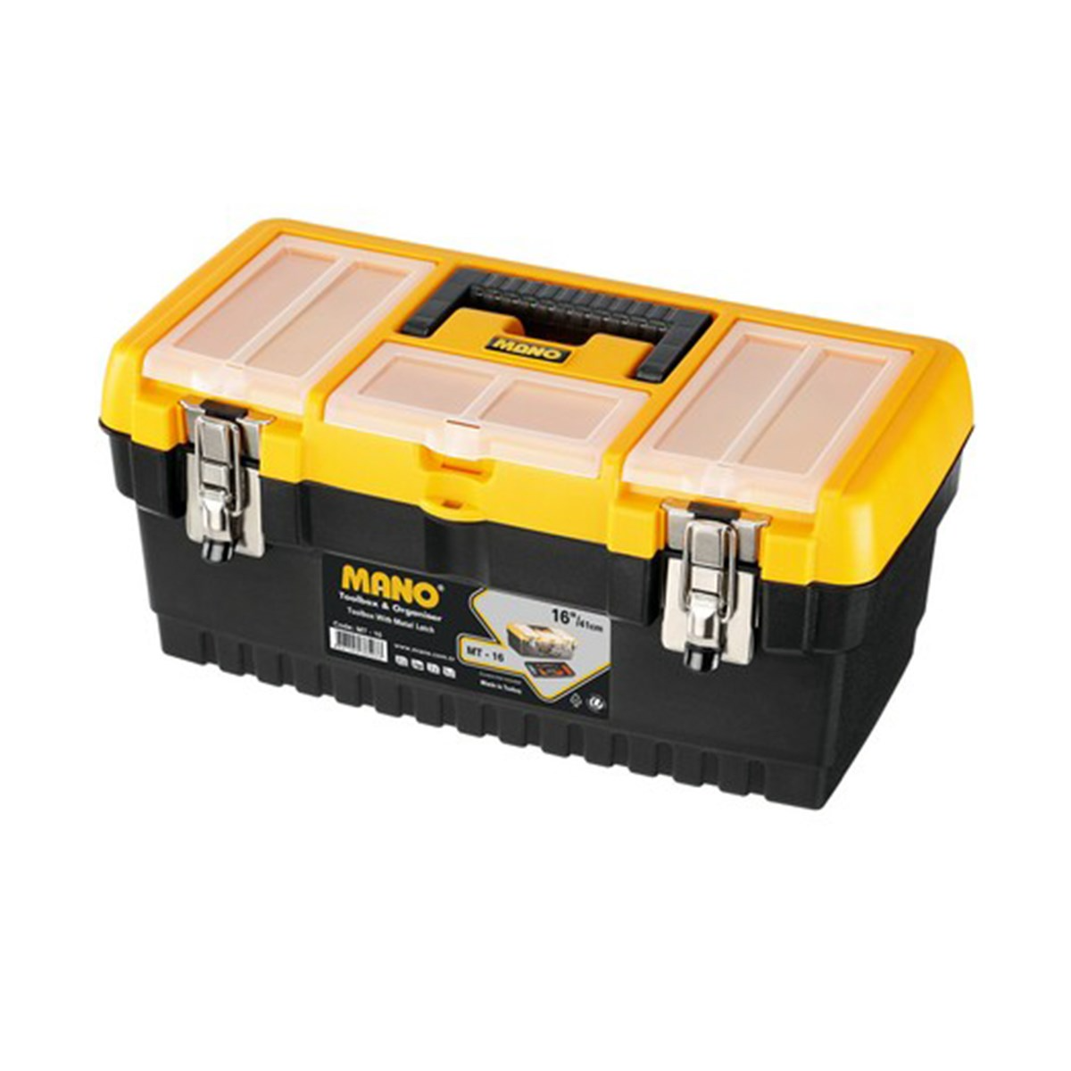 Brixgo Afghanistan  - Toolbox 16 Pieces With Metal Lock