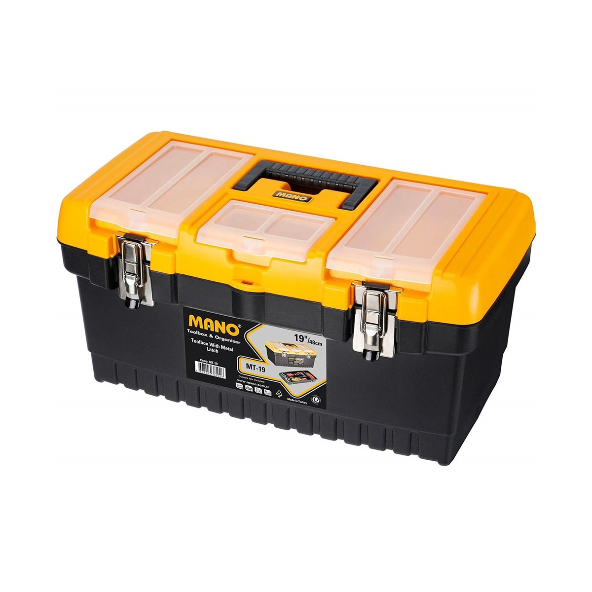 Brixgo Afghanistan  - Toolbox 19 Pieces With Metal Lock