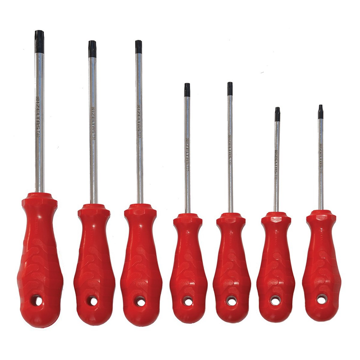 Brixgo British Indian Ocean Territory  - Torx Screwdriver Set 7 Pcs